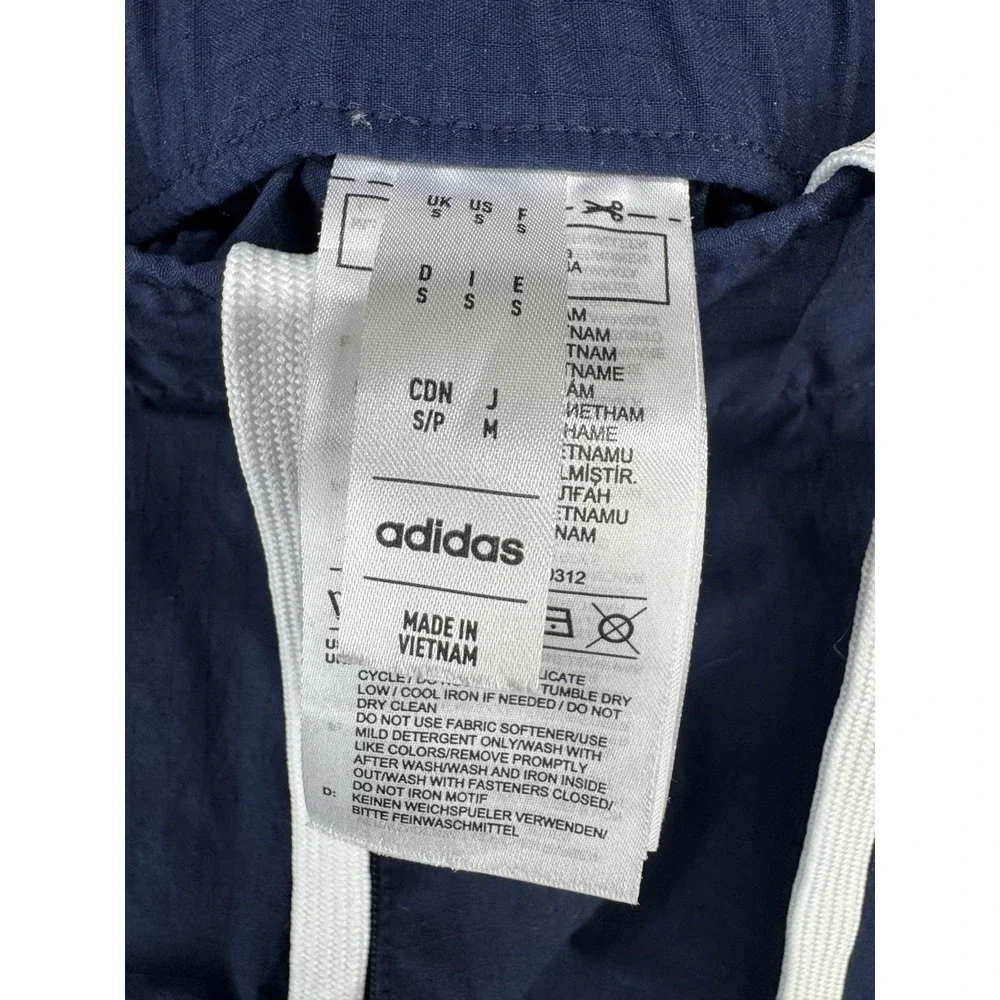 adidas Ripstop Golf Pants Navy Blue HY5382 Men's Size Small S